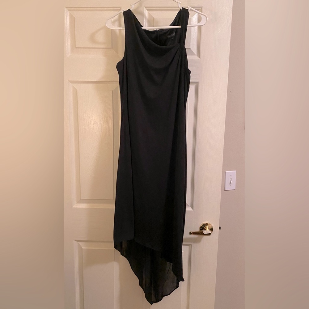 Asymmetrical midi dress